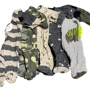 5 Gerber NB Pajamas Bundle